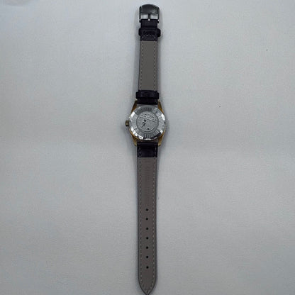 Beijing Double Dark Brown Strap Rhomb Single Calendar Manual Mechanical Lady Watch