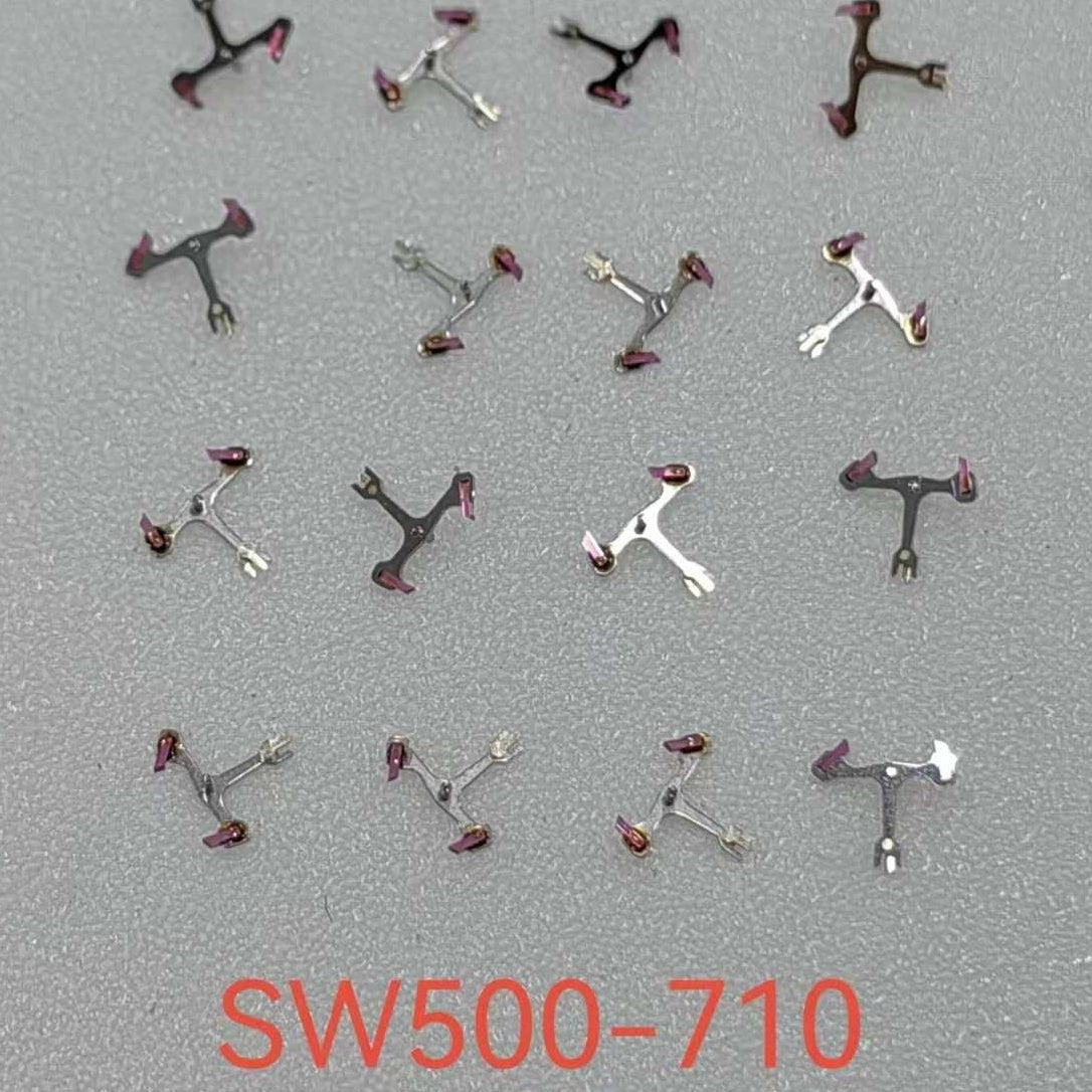 New Pallet Fork for Swiss ETA SW500 Movement, precision watch accessory component for SW500-710 caliber.