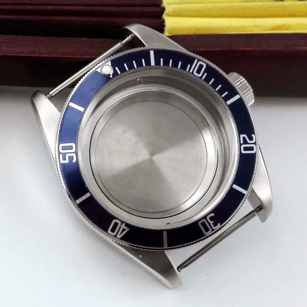 41mm Watch Case Set with Dial+Hands Fit ETA2836 Miyota 8215 Mingzhu3804 NH35/36