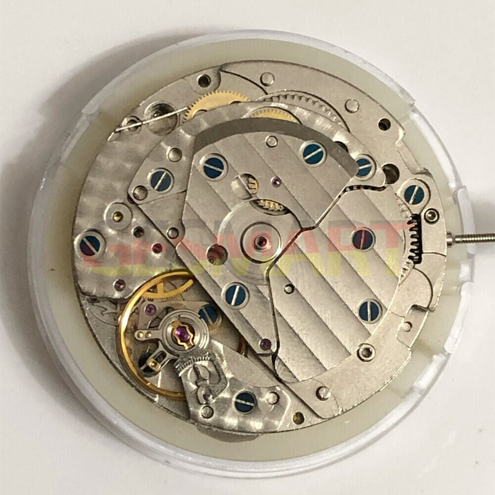 China Made 7750 GMT automatic mechanical movement with small seconds at 9, precise watch accessory component.