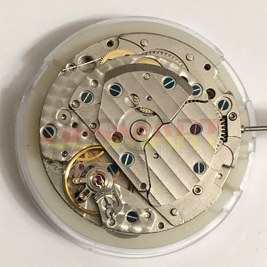 China Made 7750 GMT automatic mechanical movement with small seconds at 9, precise watch accessory component.