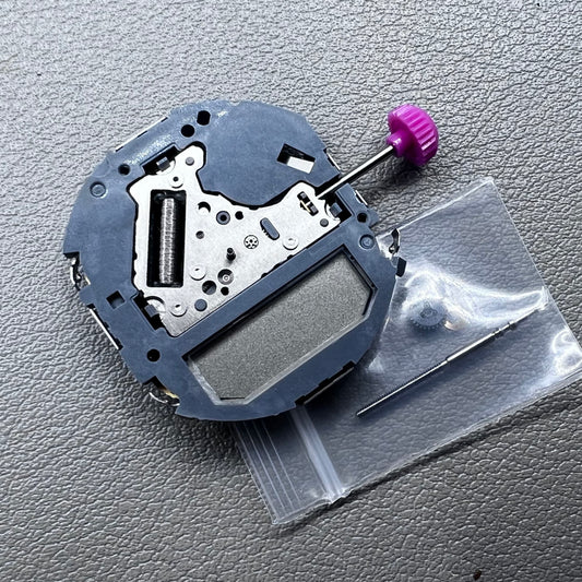 Japan Miyota T201 quartz watch movement with display, precise timekeeping for premium watch accessories.