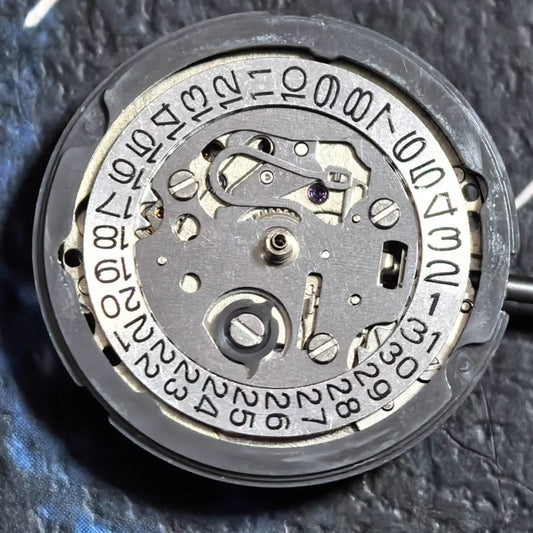 Original Japan Made 2R06.A Mechanical Movement 3 Hands Grey Disk Date At 3