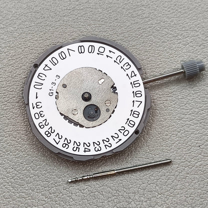 Japan Miyota GM17 Quartz Movement Date@3 Replacement of GM15