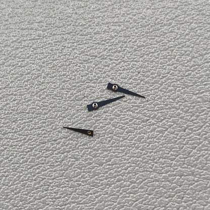 3 PIECES 4.0mm Black Watch Small Second Hands for Miyota JS15 Quartz Movement