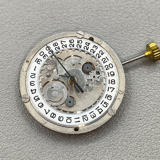 Working Swiss P-2460 3 Hands Watch Quartz Movement