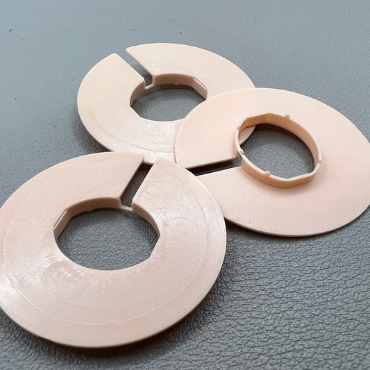 Set of 3 watch case cushion spacer rings for Miyota 5Y20 movement, ideal for secure mounting and adjustment.