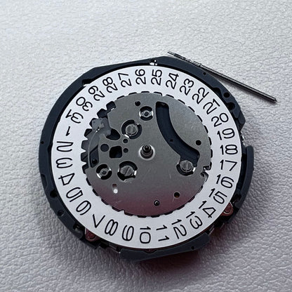 Japan Hattori VK63 VK63A 3 Hands Watch Quartz Movement Date@4:30