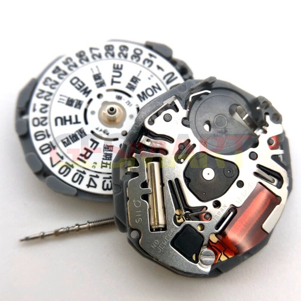 Hattori Epson quartz watch movement VJ23B, precision Japan-made mechanism for watch accessories.