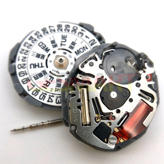 Hattori Epson quartz watch movement VJ23B, precision Japan-made mechanism for watch accessories.