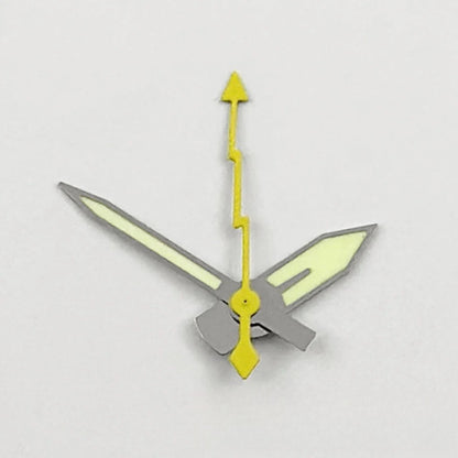 Lightning Second Watch Hands C3 Green Luminous for NH35 NH36 NH38 NH39 NH70