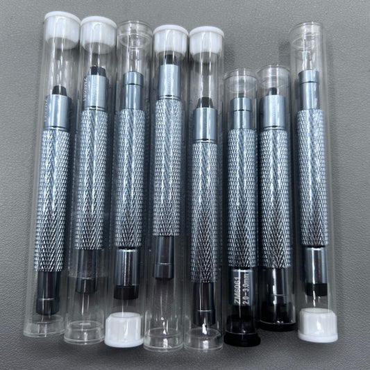 8 Size/Pack 3.0-7.0mm Watch Crown Winder Screw Mechanical Winding Pin Vice