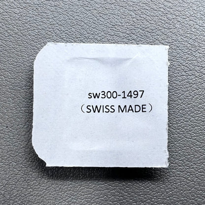 Swiss Silver ball bearing rotor oscillating weight for SW300-1 movement, precision watch accessory.