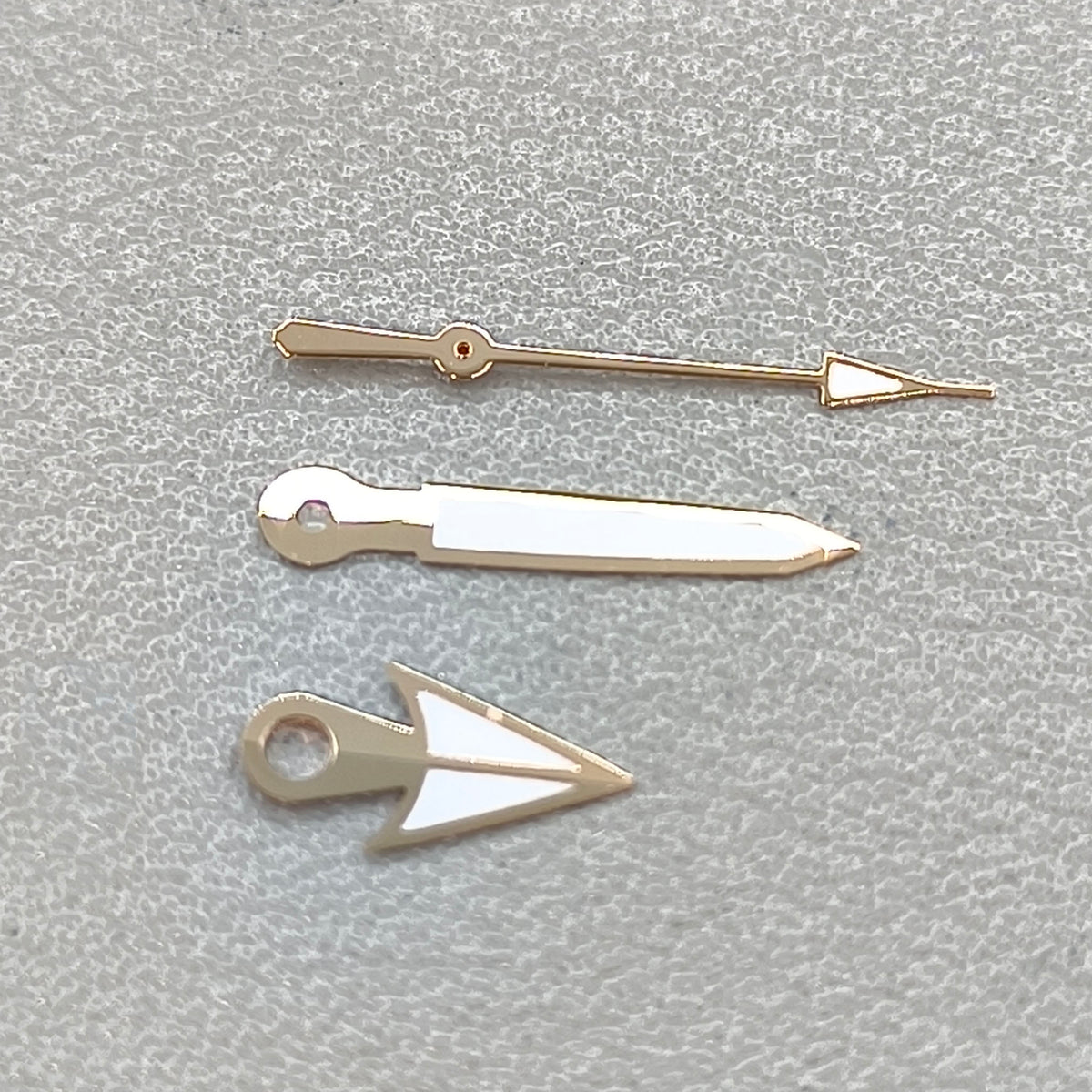 C3 Green Luminous Rose Gold Watch Hands For NH34 NH35 4R35 NH36 4R36