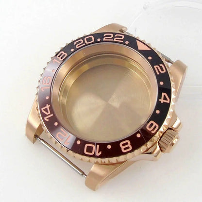 40mm Ceramic Bezel Watch Case Fit NH34 NH35 NH36 2824 2836 Miyota 8215 8205