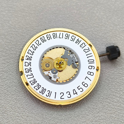 Swiss ETA 955.112 Watch Quartz 3 Hands Movement Date@6