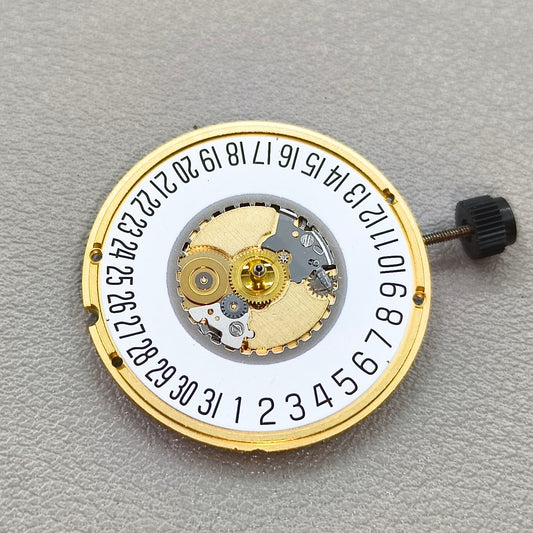 Swiss ETA 955.112 Watch Quartz 3 Hands Movement Date@6