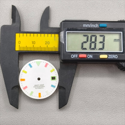 watch dial with S logo