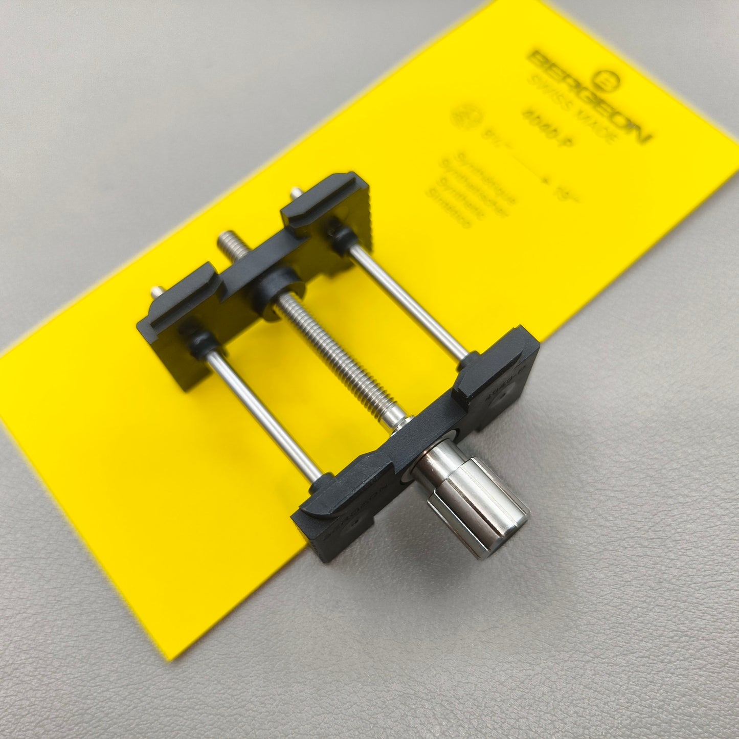 Swiss Bergeon 4040-P Extensible And Reversible Movement Holder Watchmaker