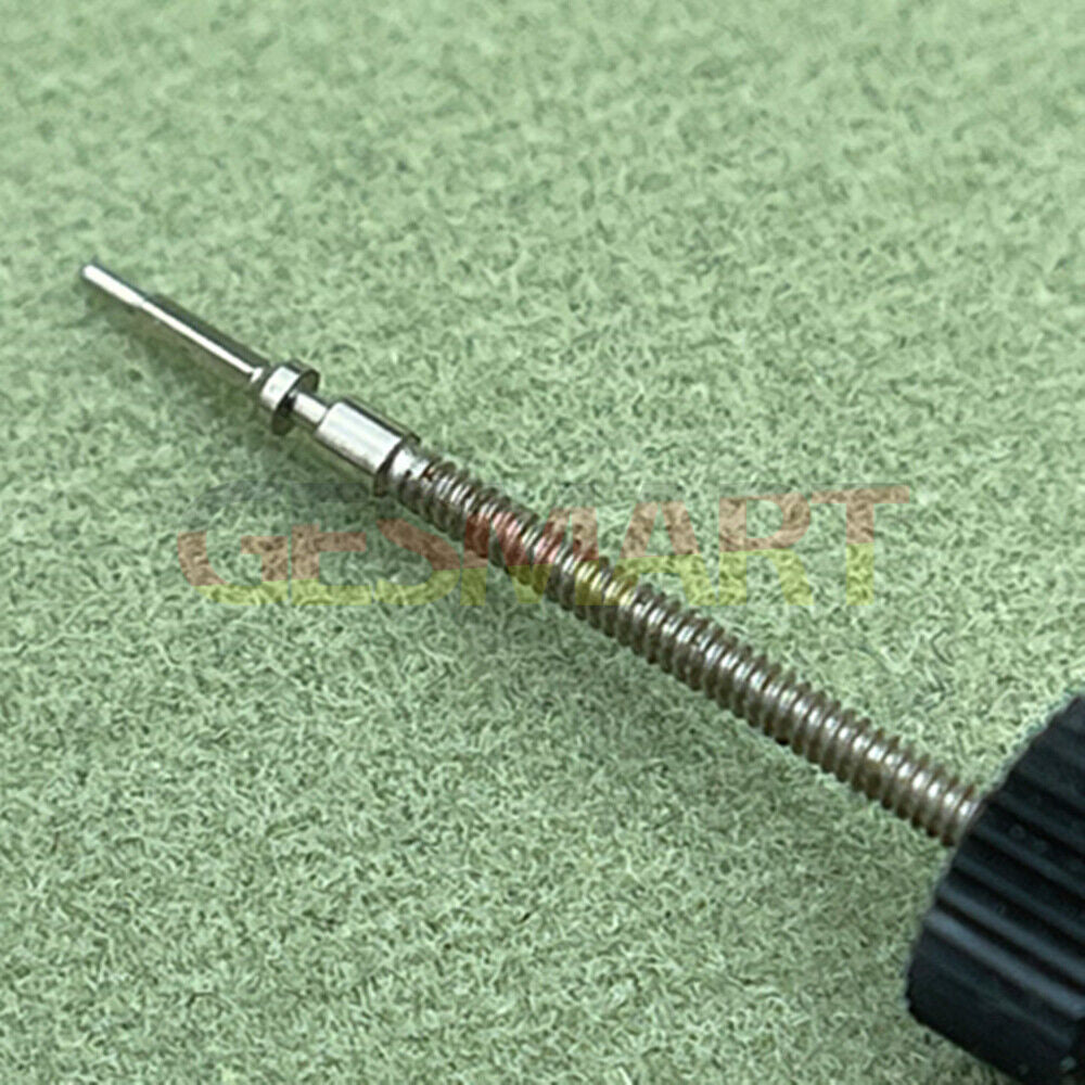 Generic watch winding stem for ETA802.002 movement, durable repair part for precise timekeeping.