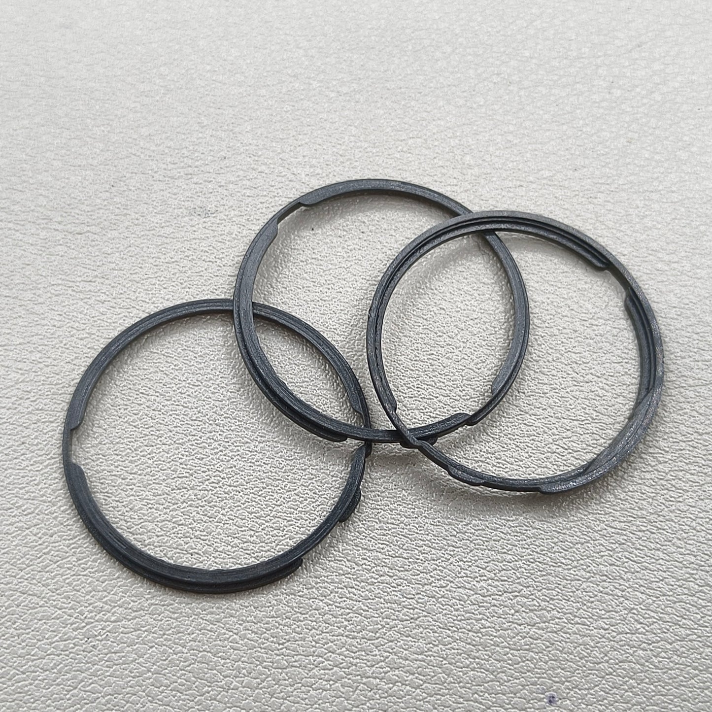 3 PIECES Cushion Mount Spacer Ring Fixing Ring for Orient 46943 Movement