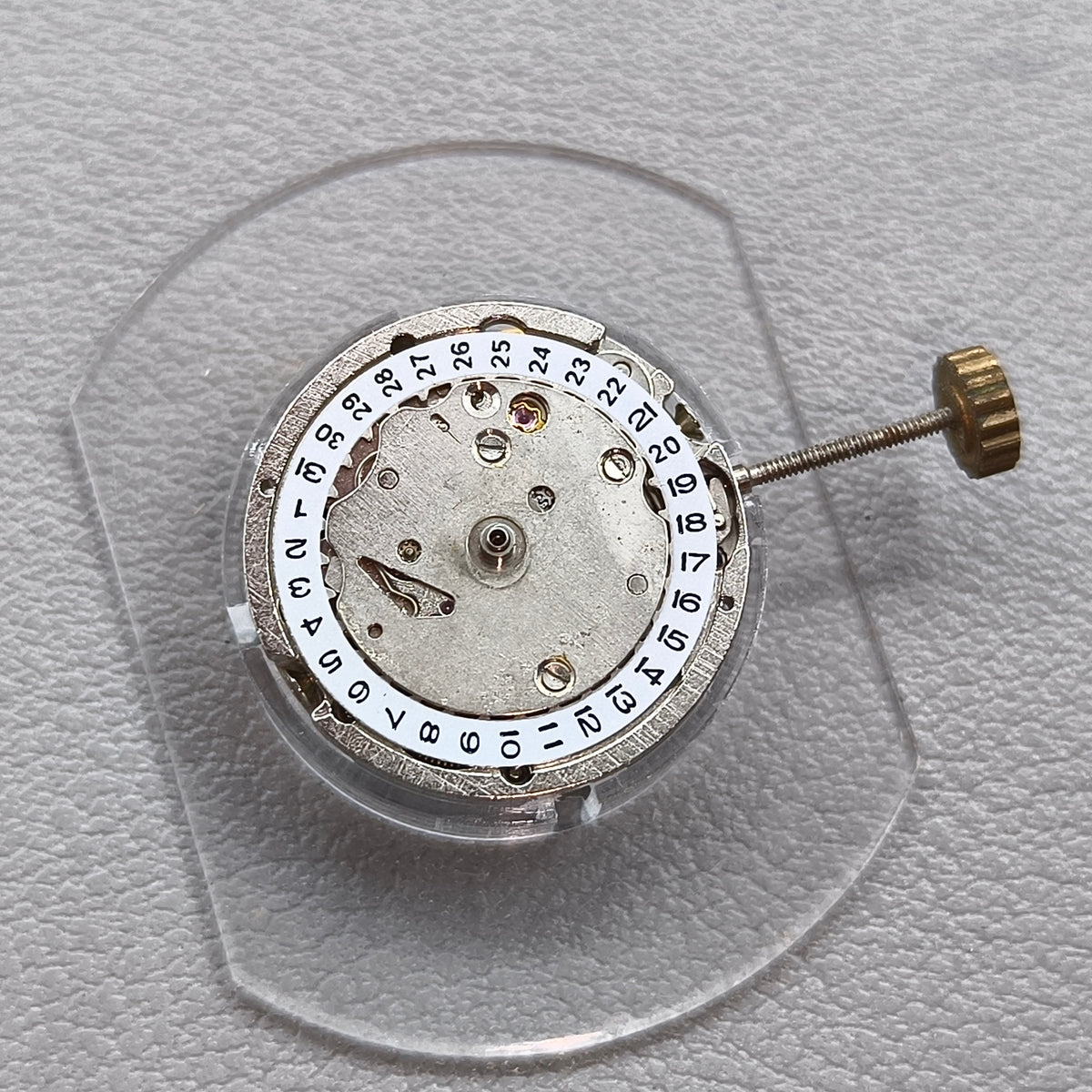 Silver Automatic Mechanical Movement for Lady Watch Cufflink Button