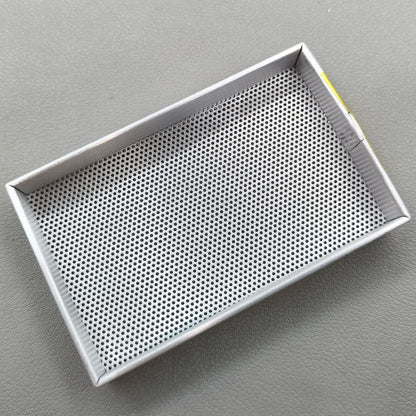 0.8mm Hole Aluminum Cleaning Tray Organizer Dryer Plate