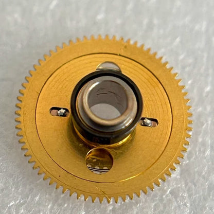 Hour wheel for Panerai P9000 movement, precise replacement part for watch repair and maintenance.