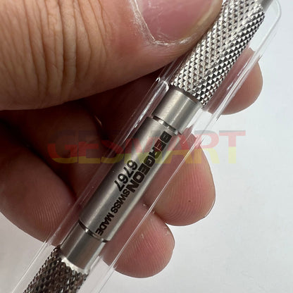 Bergeon 6767-F fine spring bar tool for precise watch bracelet fitting and removal.
