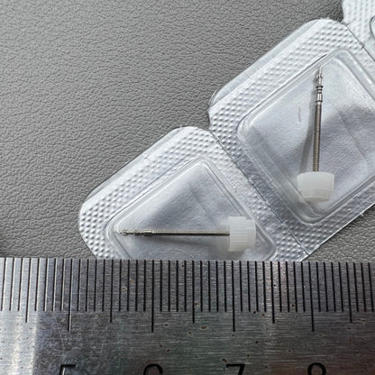 Set of 3 Generic watch winding stems compatible with ETA 805.112/803.112 movements for precise repairs.