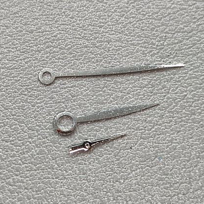 2 Sets/Pack Silver NO Lume Watch Hands Set Fit for NH35/NH36/4R/7S Movement