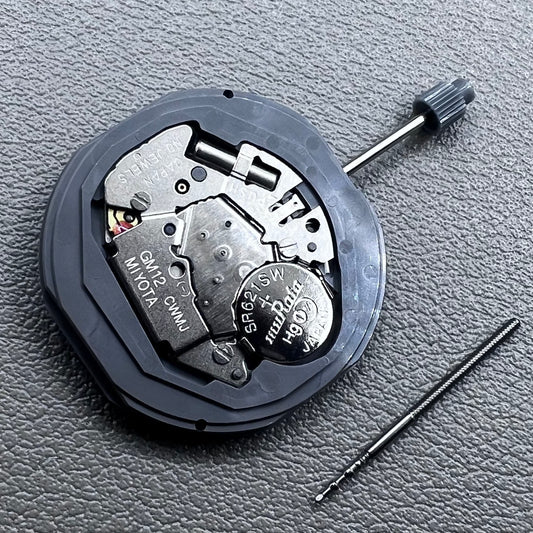 Japan Miyota GM14 Quartz Movement Single Calendar Date@3 High Cannon