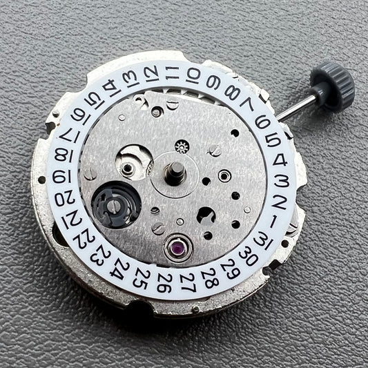 Japan Miyota 8218 automatic mechanical watch movement with 2 hands by Miyota, precise timekeeping component