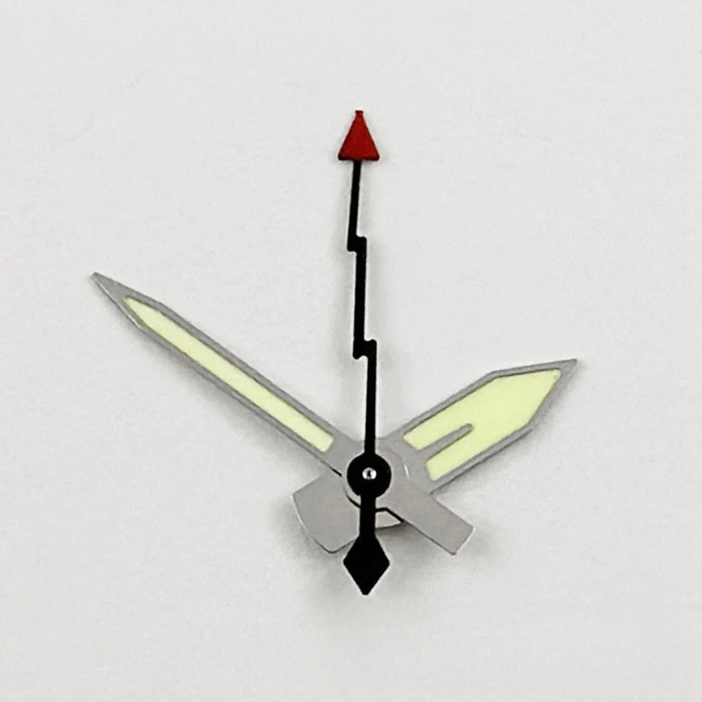 Lightning Second Watch Hands C3 Green Luminous for NH35 NH36 NH38 NH39 NH70