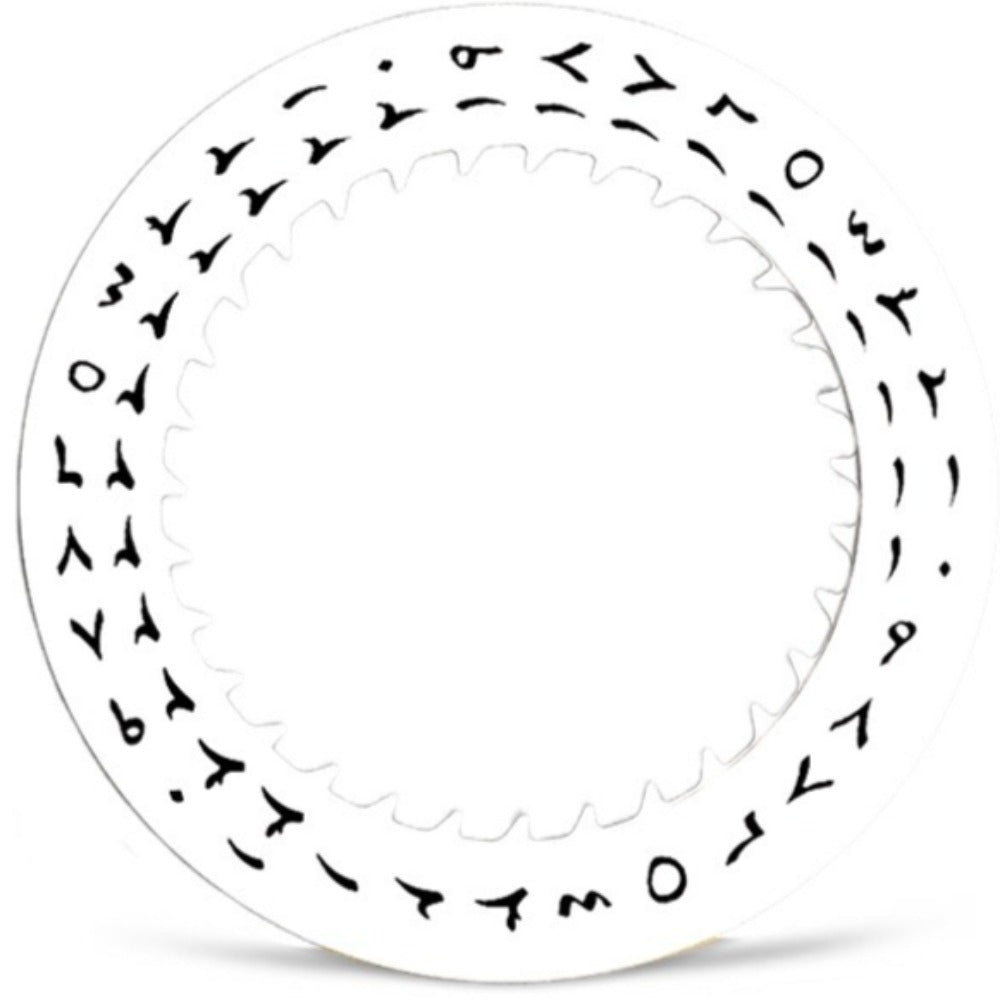 Arabic Font Date At 3 White Date Disk Wheel Date Wheel for NH35 NH36