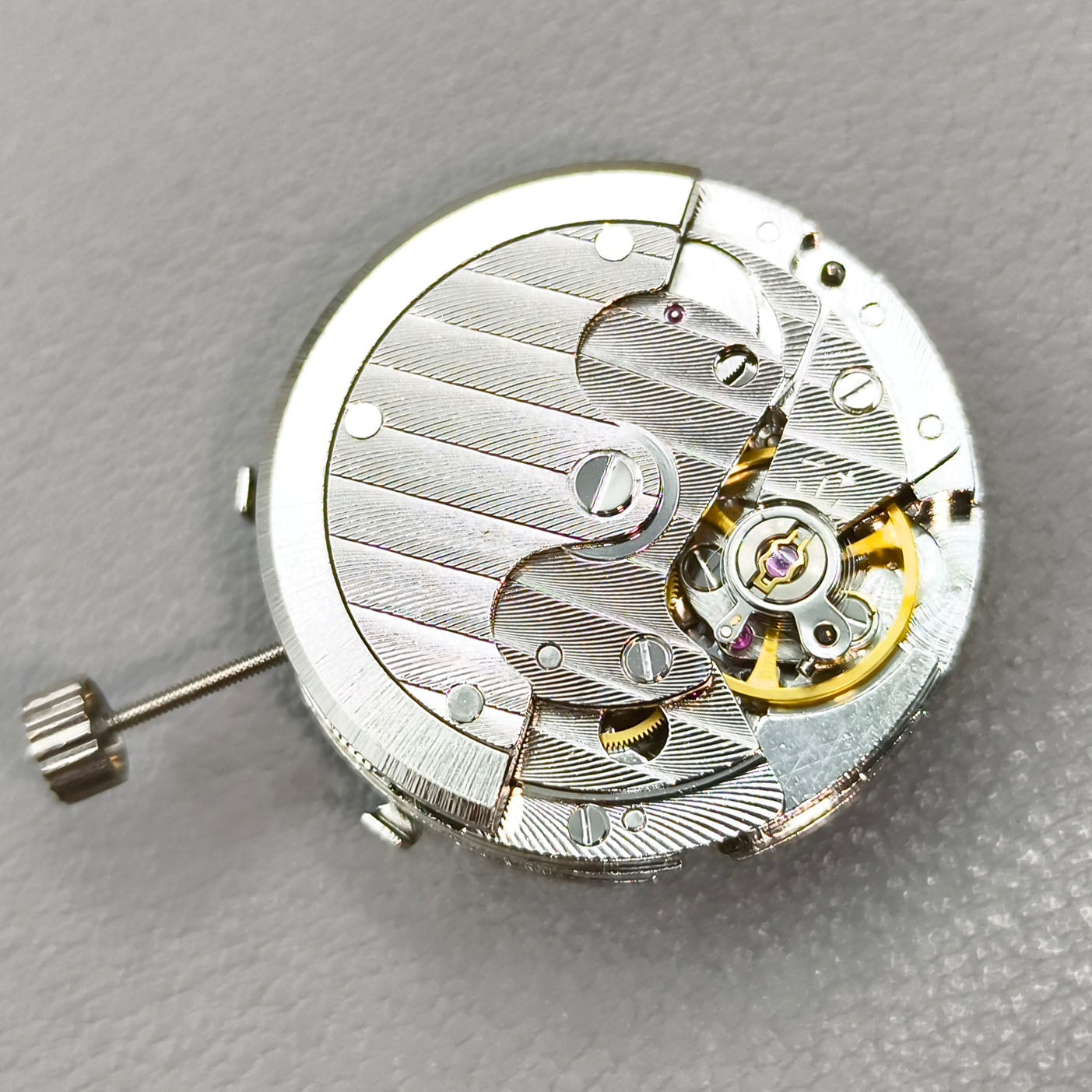 ST16 Mechanical Movement Black Calendar 7 Hands Date@6