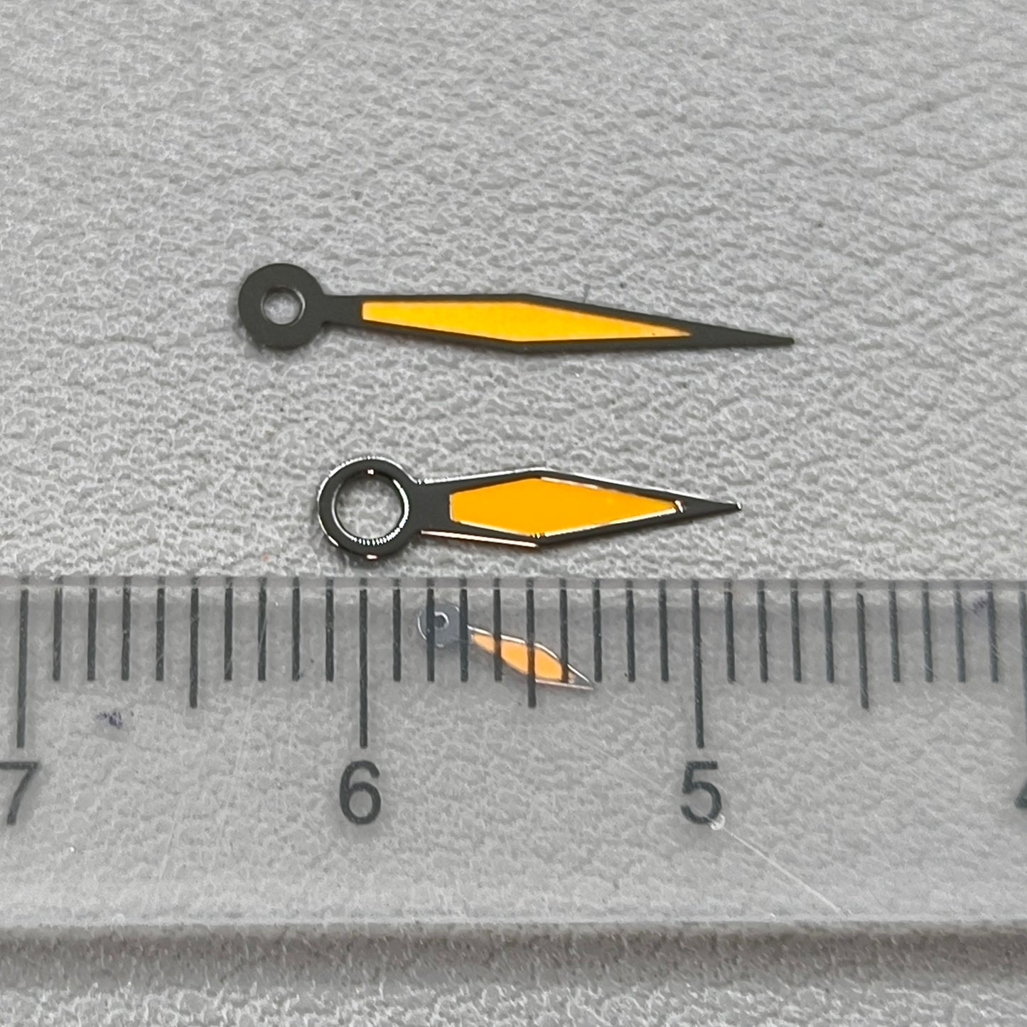 Pilot Orange Lume Watch Hands for Seagull ST3600/ST3621/ETA6497/ETA6498