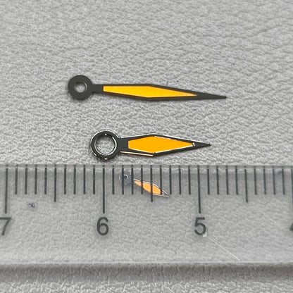 Pilot Orange Lume Watch Hands for Seagull ST3600/ST3621/ETA6497/ETA6498