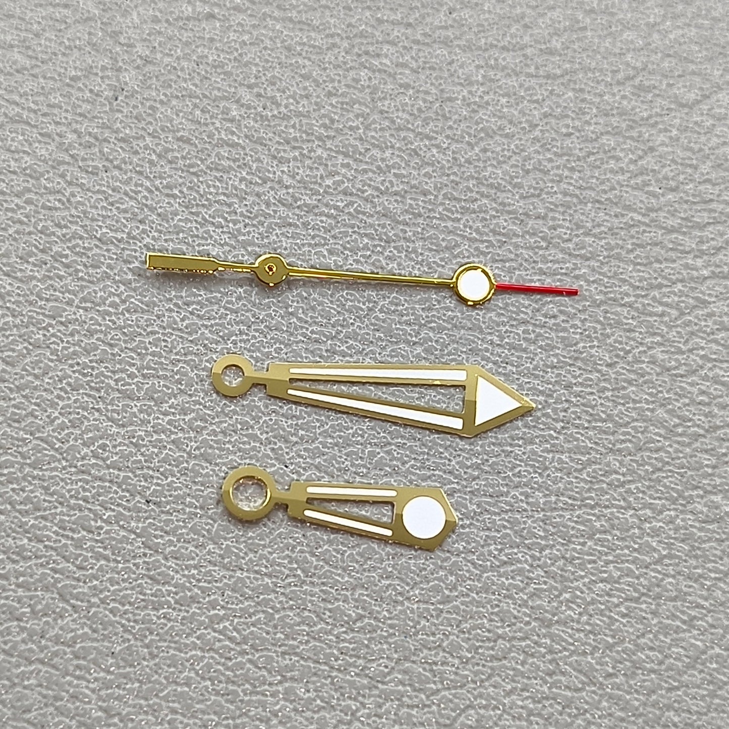 Modified GoldenTrim Watch Hands Green Luminous Fit Miyota 8205 8215 Movement