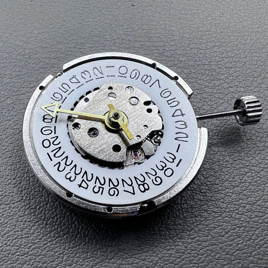 China Seagull ST6 GMT watch movement with double zone 4 hands for precise timekeeping in men's watches.