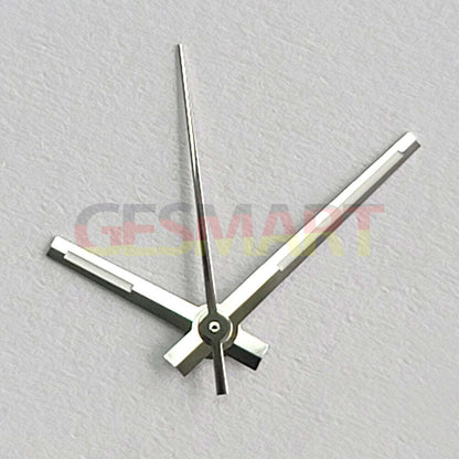 Silver and gold green luminous watch hands for NH35, NH36, 4R, 7S movements.