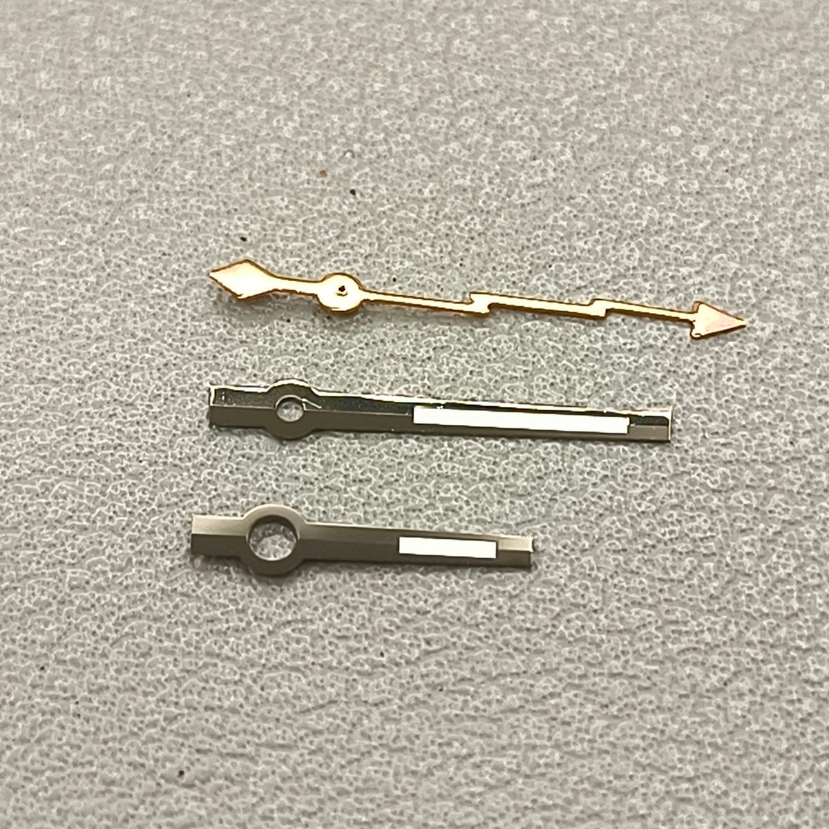Rose Golden Lightning Second Hand Black Trim Watch Hands for NH35 NH36 7S26 7S36