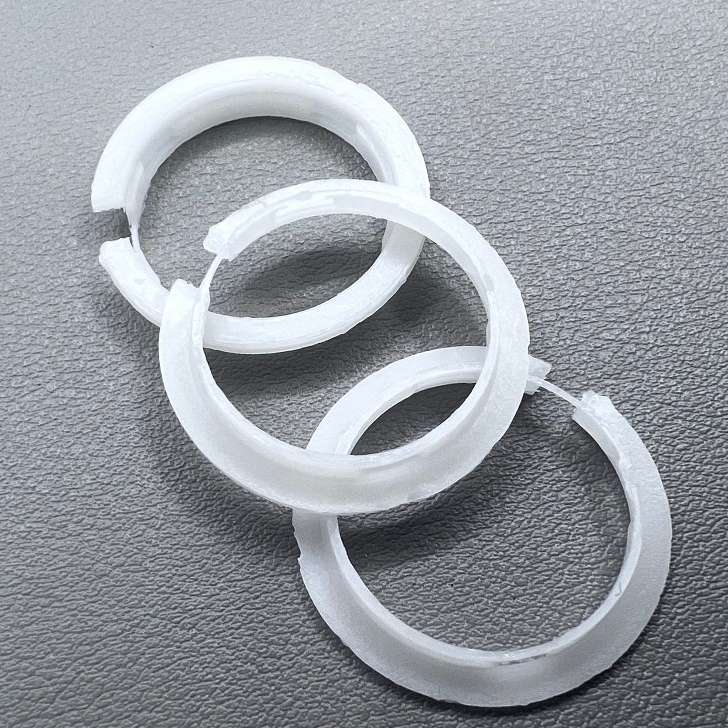 Set of 3 Miyota 2105/2115 watch case mount spacer rings, 29.5x4.5mm, for precise repairs and fitting