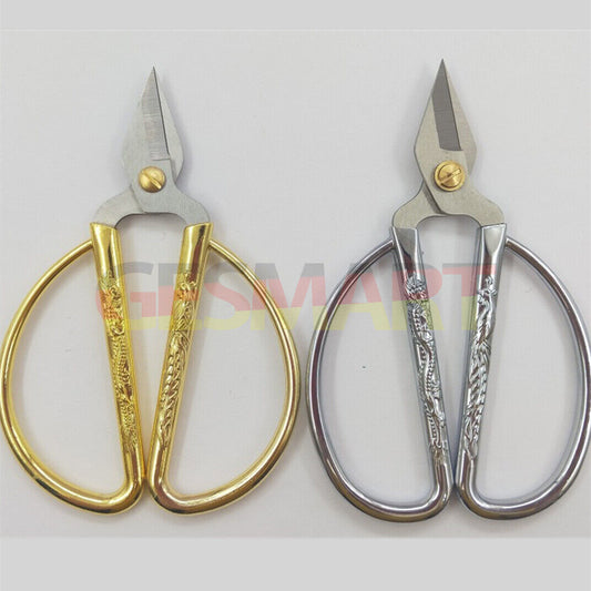 Silver and gold micro beading scissors for precise metal sheet cutting