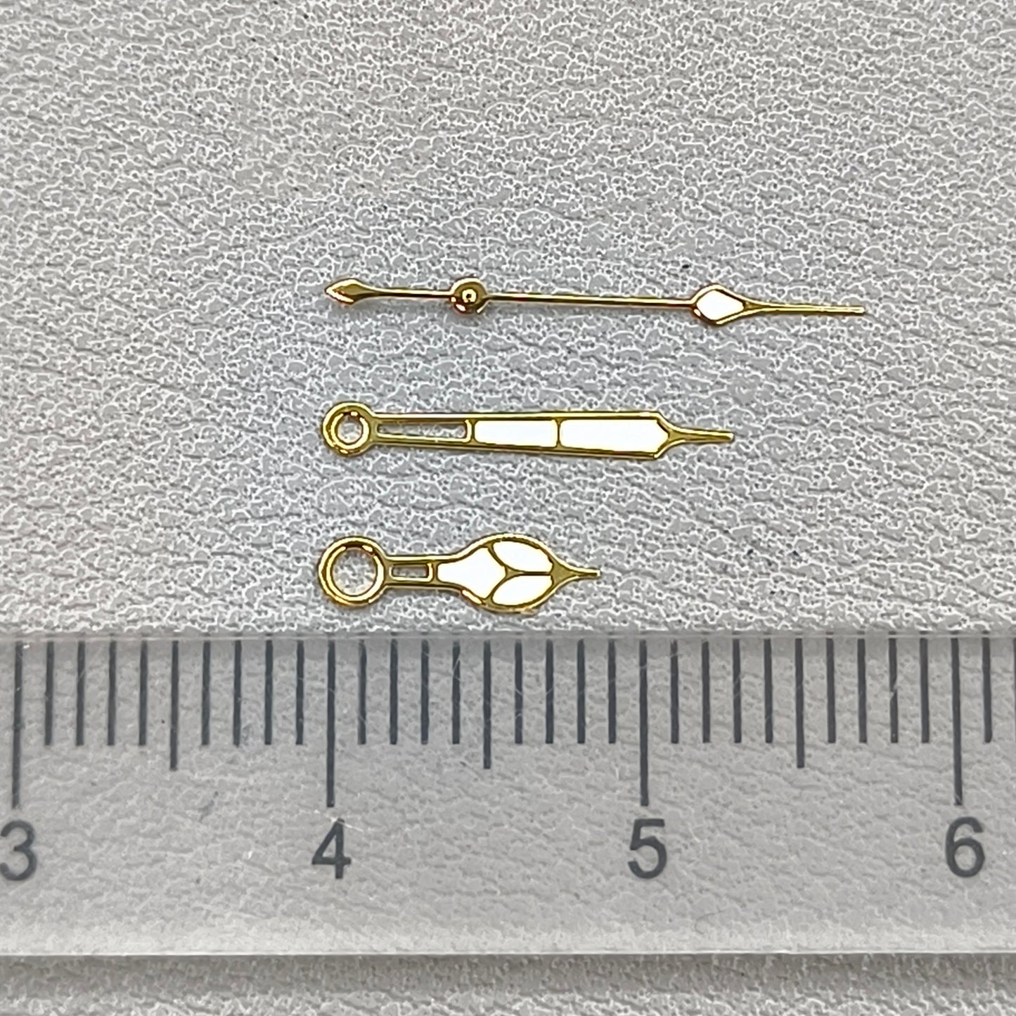 Cathedral Modified Gold Trim Watch Hands Pointers for NH34 NH36 NH38 NH70