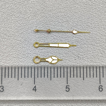 Cathedral Modified Gold Trim Watch Hands Pointers for NH34 NH36 NH38 NH70