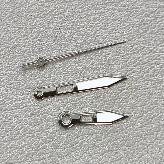 2 Sets/Pack Silver Watch Hands Green Lume for Miyota 2315 2035 2036 2115 2305
