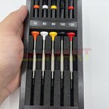 Bergeon 30081-A05 Watchmakers Ergonomic Set of 5 Screwdriver Set