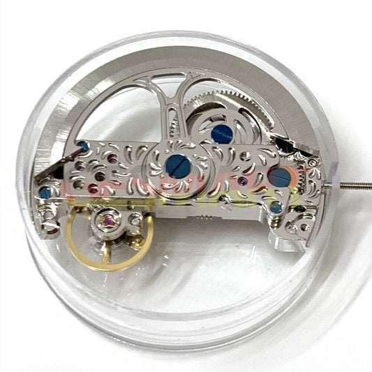 Rectangle-shaped automatic mechanical watch with 2 hands, classic design, China made craftsmanship.