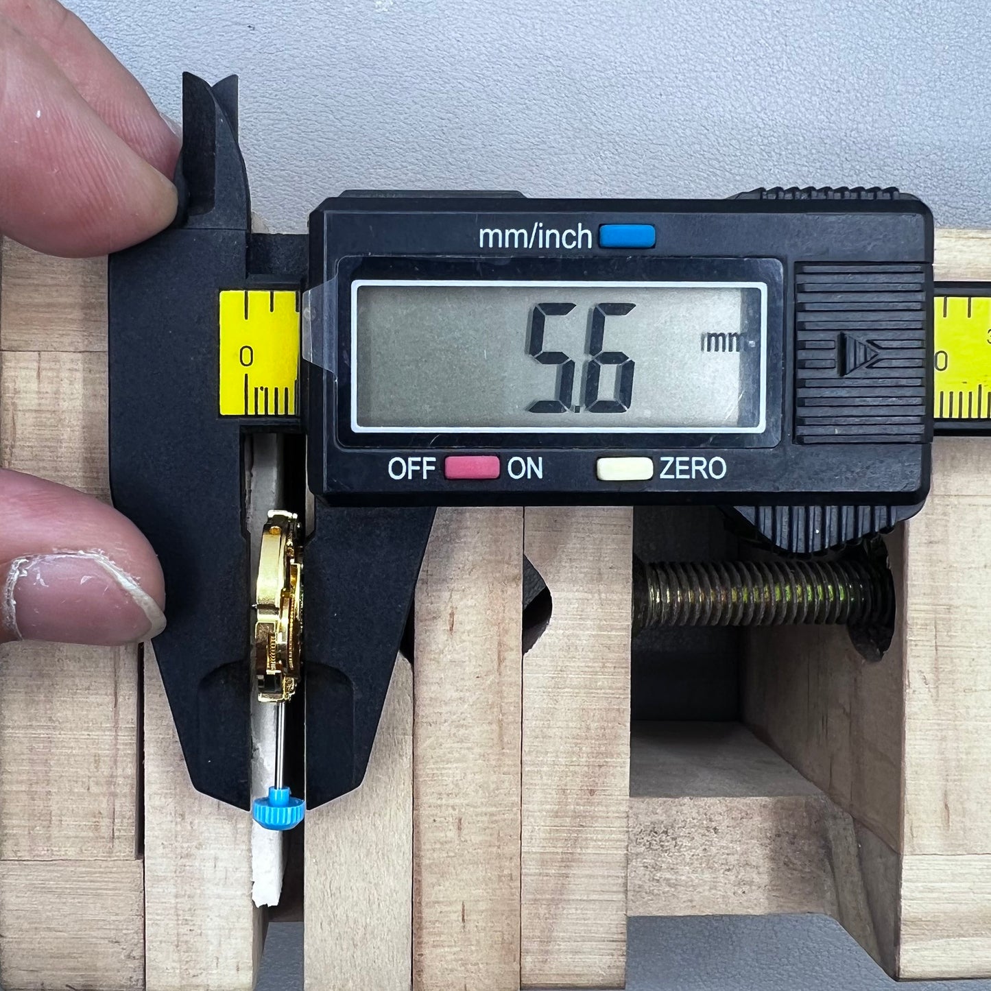 Japan Miyota 6T33 Golden Hollow Hand-winding Mechanical Movement 3 Hands